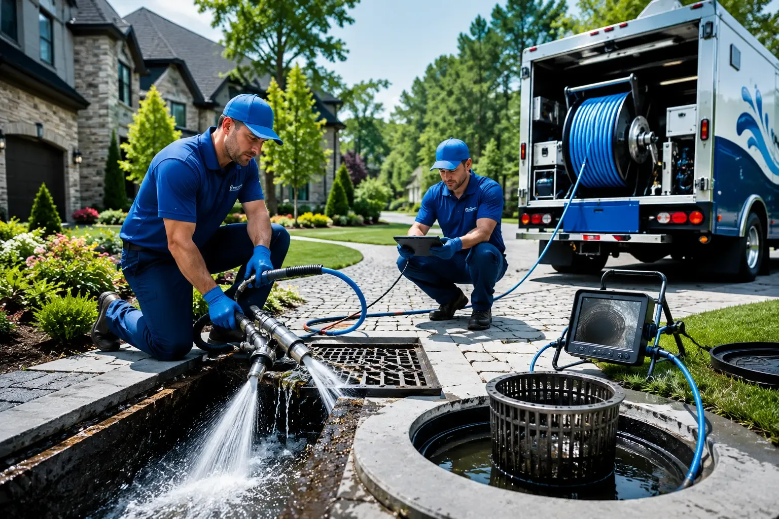 Local outdoor drain cleaning professionals in Uniontown, KY